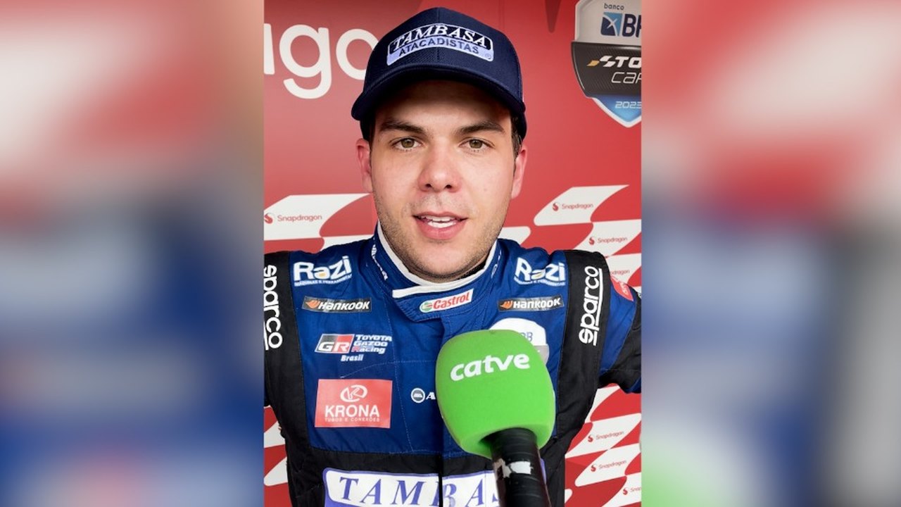 Bruno Baptista aproveita pole, segura Daniel Serra e vence corrida 1 da Stock Car em Cascavel
