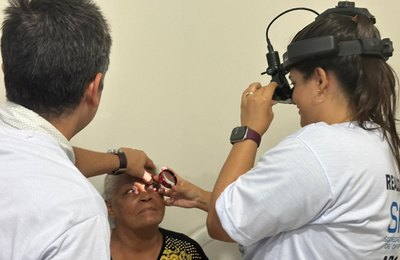 Pam Salgadinho realiza rastreamento de usuários com retinopatia diabética