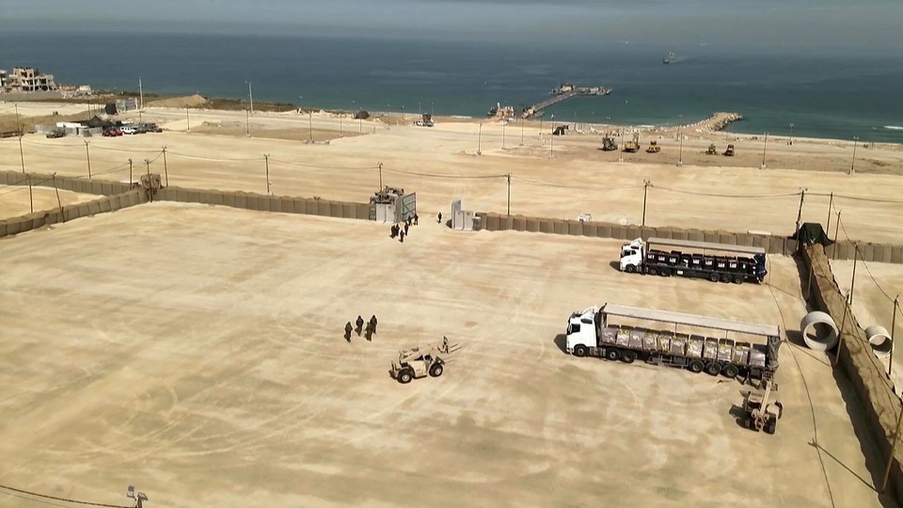 EUA encerram operação de píer de R$ 1,6 bilhão para entrega de ajuda humanitária a Gaza 