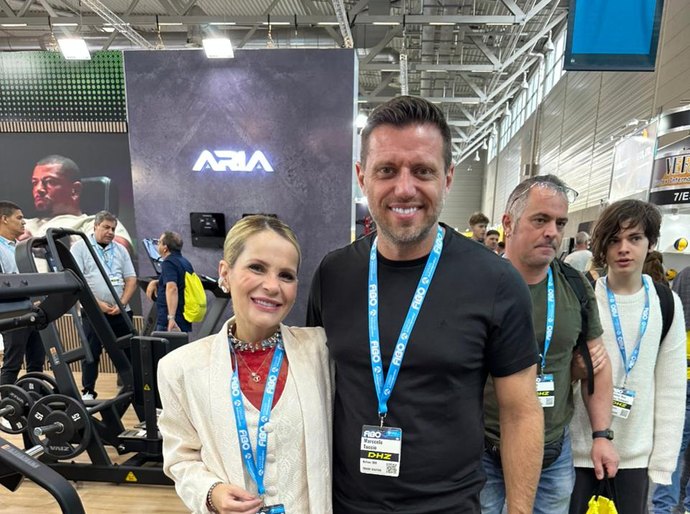 Paula Baldini e Marccelo Tuccio participam da FIBO