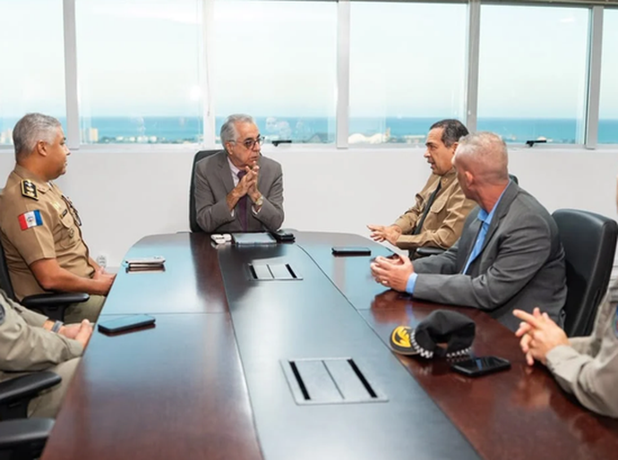 Presidente do TRE se reúne com comando da PM para alinhar ações de segurança para o segundo turno