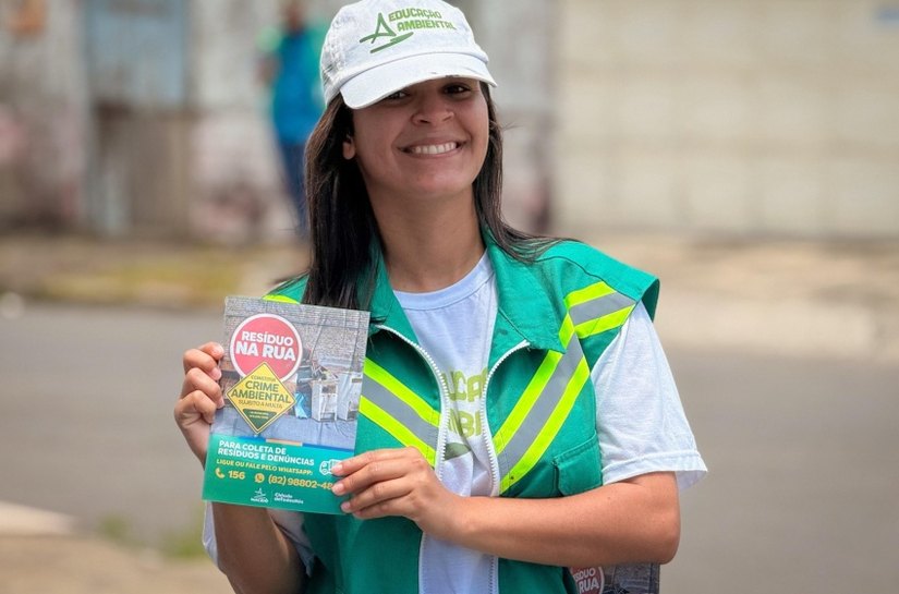 Alurb intensifica ações de educação ambiental, reciclagem e fiscalização em diversos bairros de Maceió