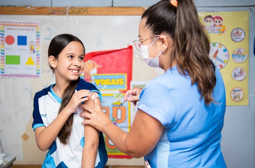 Semana de Saúde nas escolas vacinou mais de 2 mil estudantes em Arapiraca