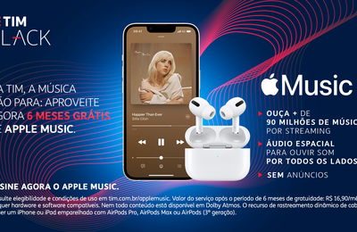 TIM anuncia parceria exclusiva com a Apple