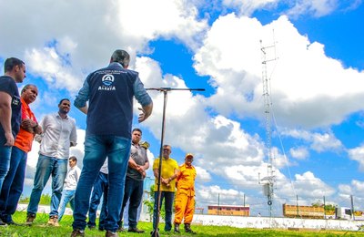 Penedo ganha estação da nova rede de monitoramento estadual para alerta de desastres naturais