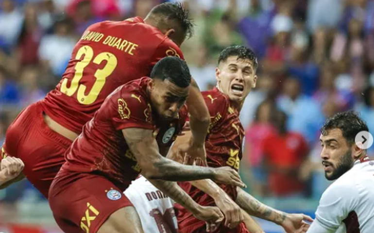 Bahia e Fluminense empatam por 3 a 3 em jogo repleto de alternativas