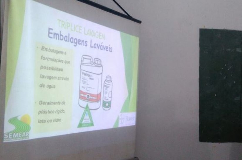 Produtores rurais de Coruripe participam de palestras sobre agrotóxicos