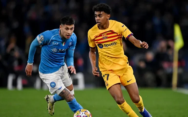 Barcelona x Napoli: onde assistir, horário e prováveis escalações do jogo da Champions League