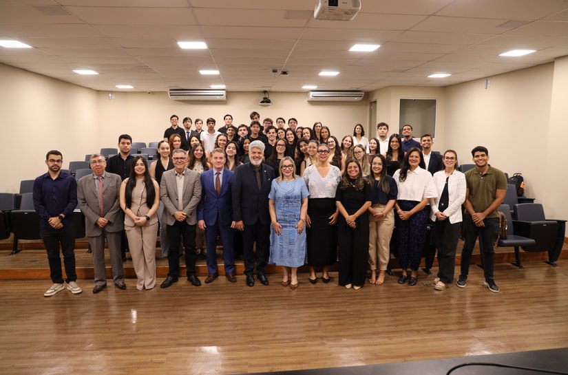 Dentro do projeto “Diálogos do MP com a sociedade” , estudantes do Cesmac conheceram a atuação da Corregedoria-Geral, Ouvidoria e da ESMP
