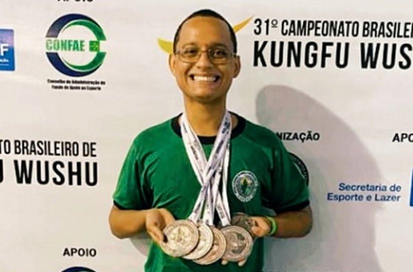Atleta vai representar o Pilar no Sul-americano de Kung Fu, na Argentina