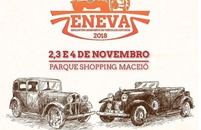 Encontro de carros antigos reúne expositores de todo o Nordeste no Parque Shopping 