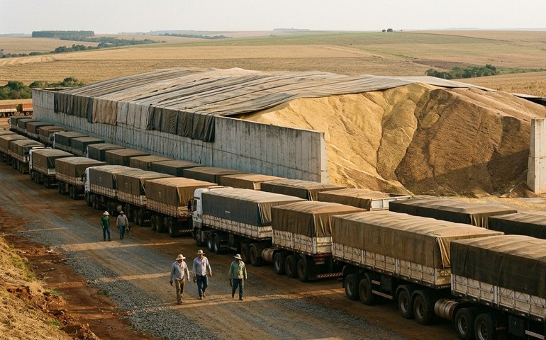 Safra agrícola de 2026 deve bater recorde com 348,4 milhões de toneladas, prevê IBGE