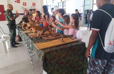 Crianças de Unidades de Acolhimento da Semdes se divertem em dia de lazer