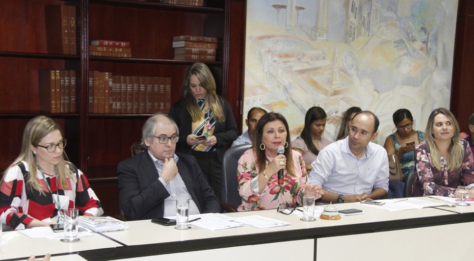 Reunião de gestores dos municípios / Foto: Cleverton Ribeiro 