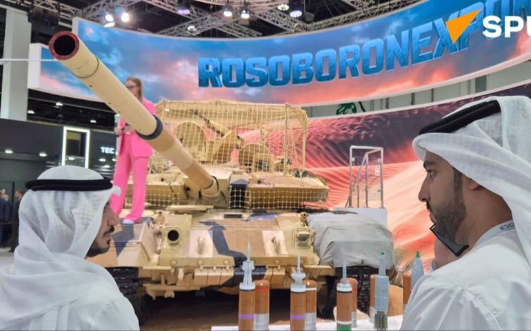Alto poder de fogo, proteção e mobilidade: Rússia exibe tanque T-90M em exposição em Abu Dhabi