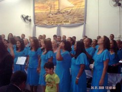 Festa da campanha evangelística no Benedito Bentes I