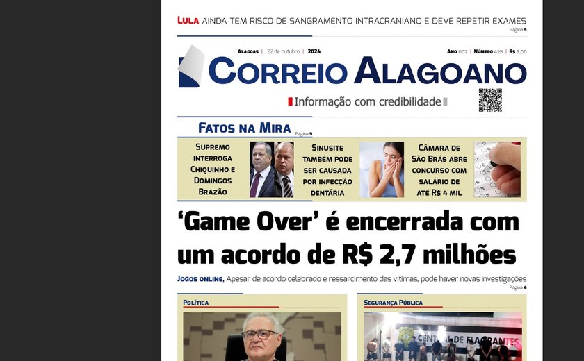 ‘Game Over’ é encerrada com um acordo de R$ 2,7 milhões