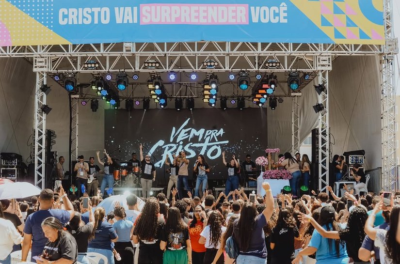 Shopping Pátio Maceió recebe Vem pra Cristo com dois dias de fé e música