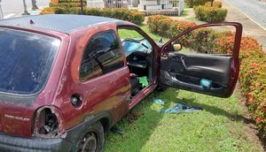 Suspeitos de furtar peça automotiva são perseguidos pela vítima e sofrem acidente em Aracaju / Foto: Foto: Guarda Municipal de Aracaju
