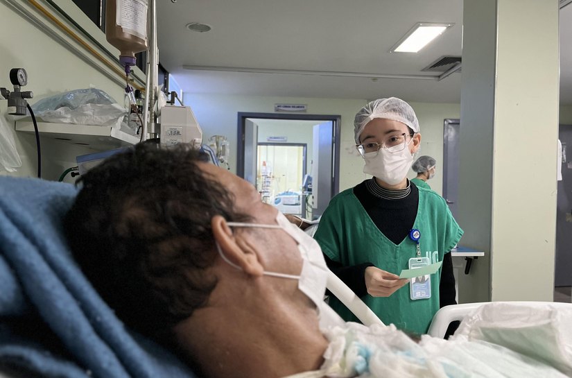 Projeto promove acolhimento emocional, comunicação, cuidado e afeto a pacientes da UTI do HGE