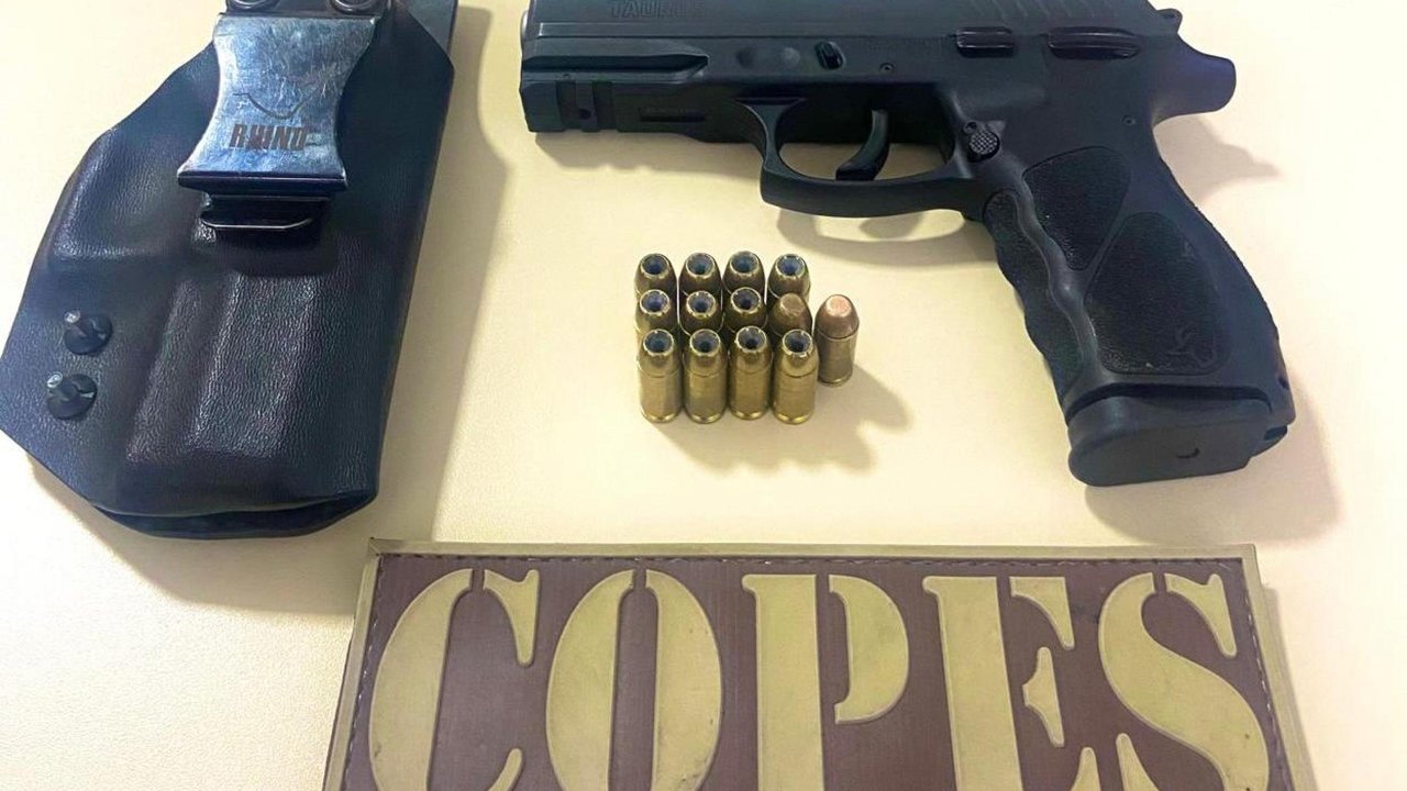 Polícia Militar prende homem com arma de fogo em Piranhas