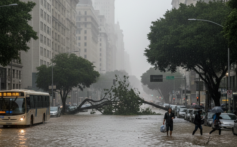 Chuva intensa mantém São Paulo em estado de atenção para alagamentos pelo terceiro dia