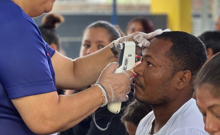 Ação promovida pela Fundação Funbrasil, com apoio do vereador Betinho de São Bento, levou saúde visual à população da região Ação promovida pela Fundação Funbrasil, com apoio do vereador Betinho de São Bento, levou saúde visual à população da região