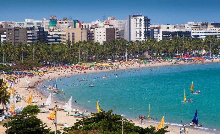 Maceió continua sendo um dos destinos mais procurados pelos turistas