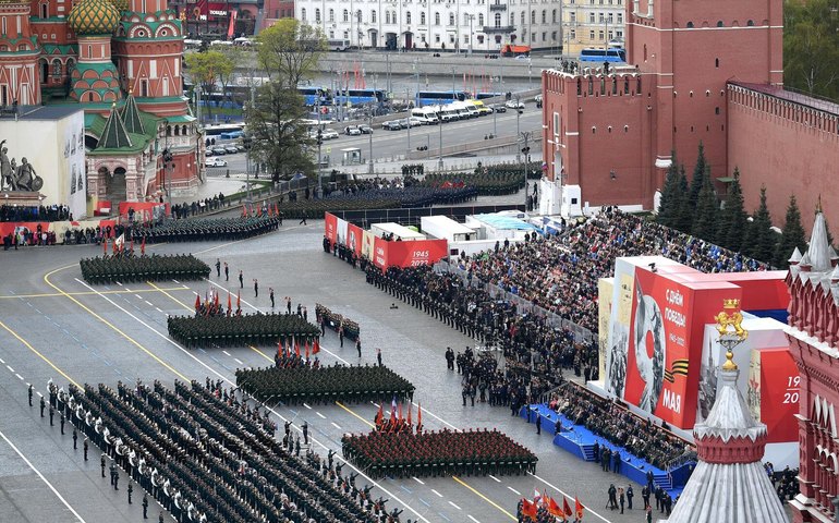 Moscou se prepara para receber o grande desfile militar do Dia da Vitória