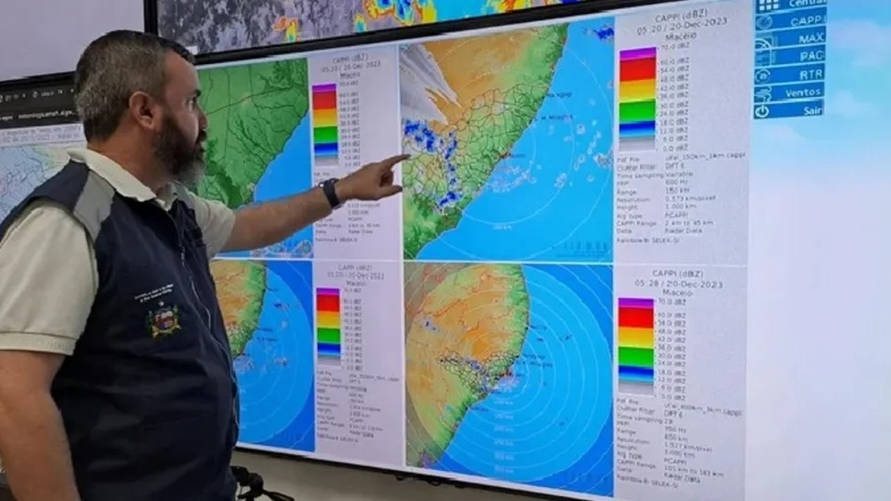 Semarh alerta para ocorrências de chuvas até esta sexta-feira