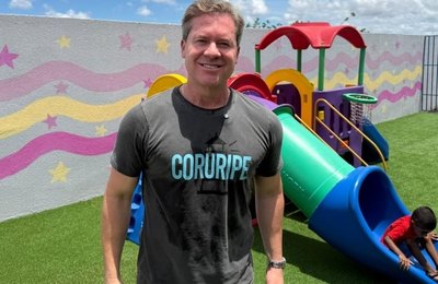 Deputado que mais destina recursos ao Litoral Sul, Marx Beltrão participa de inauguração de creche em Coruripe