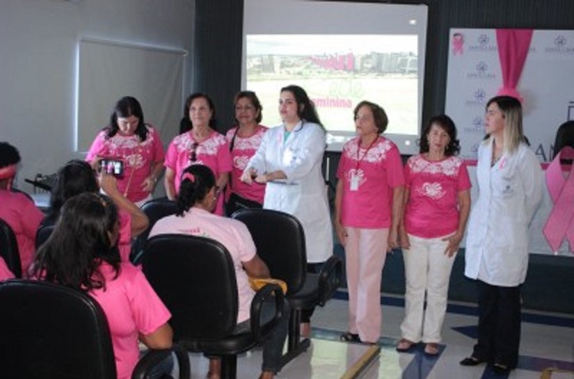 Projeto Mama fecha Outubro Rosa alertando para a campanha Acesso Já!