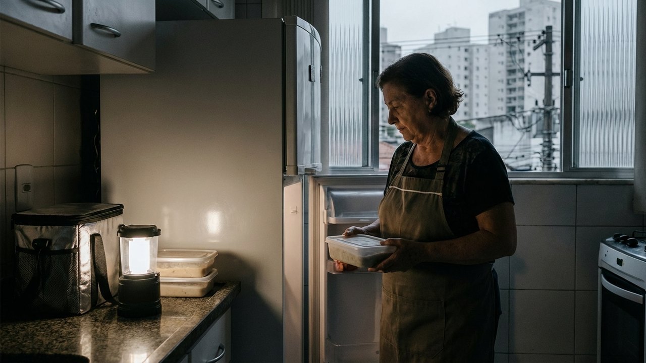 Apagão em São Paulo: como o calor afeta a conservação dos alimentos