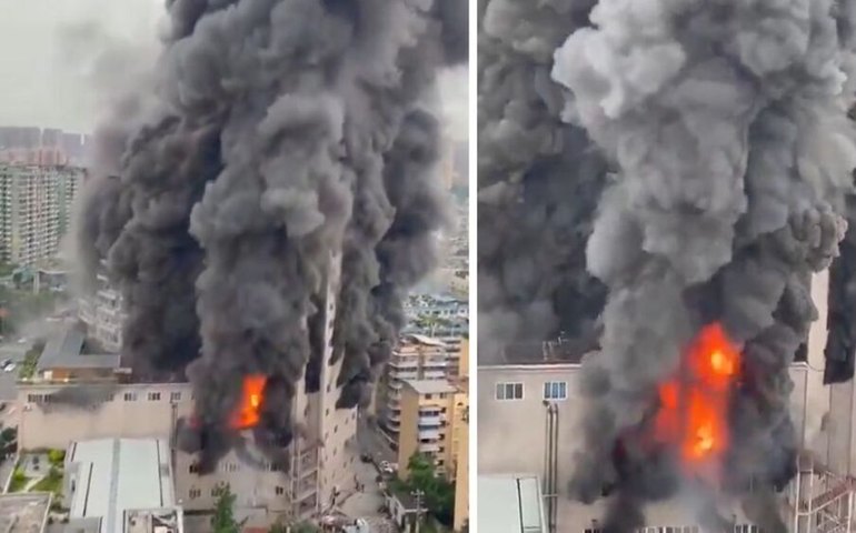 Número de mortos em incêndio em shopping na China sobe para 16
