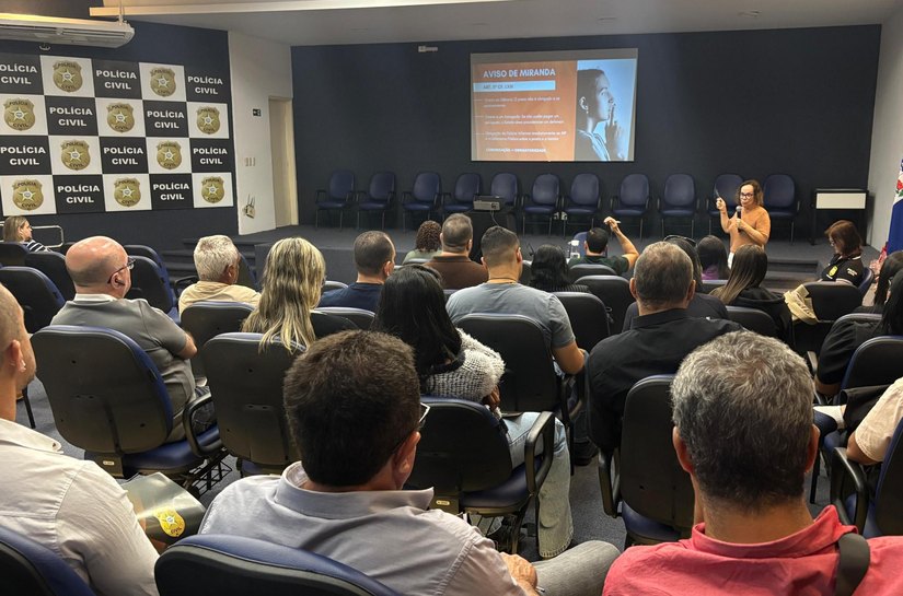 PCAL realiza nova edição do Curso de Aperfeiçoamento em Atendimento e Procedimentos para a Central de Flagrantes