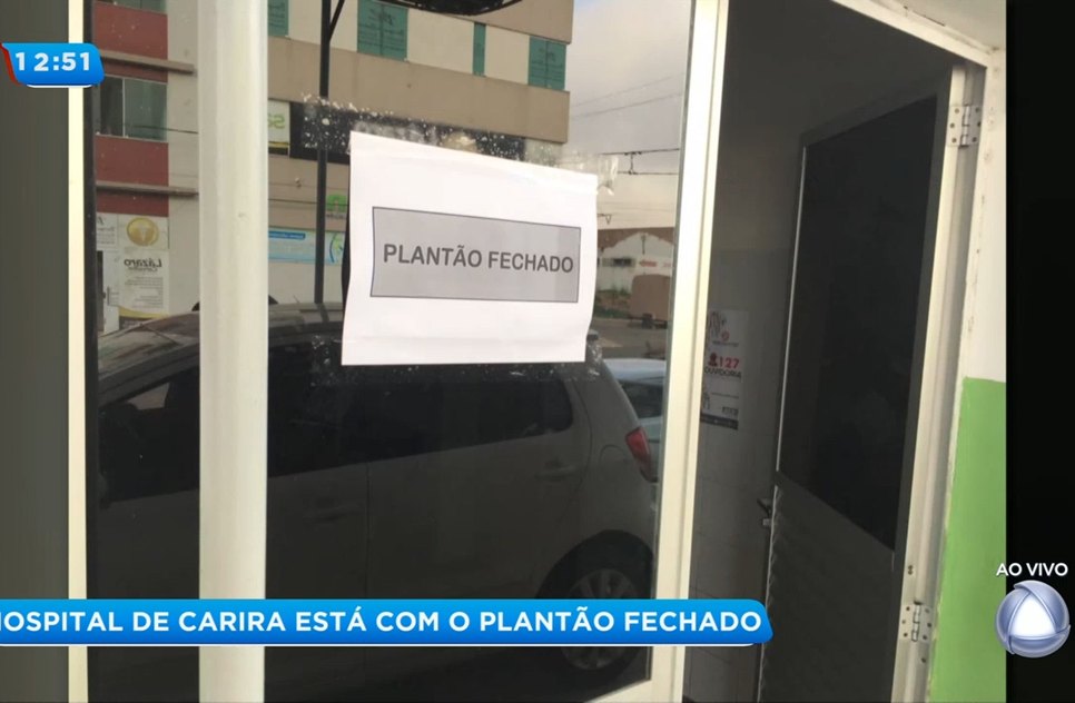 Plantão Carira