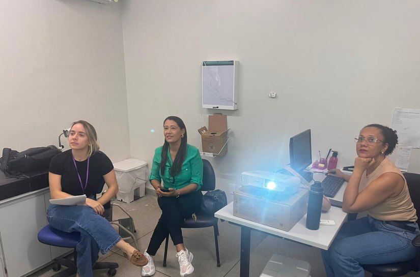 Equipe Multiprofissional promove ação sobre prontuário eletrônico na UBS Aliomar Lins