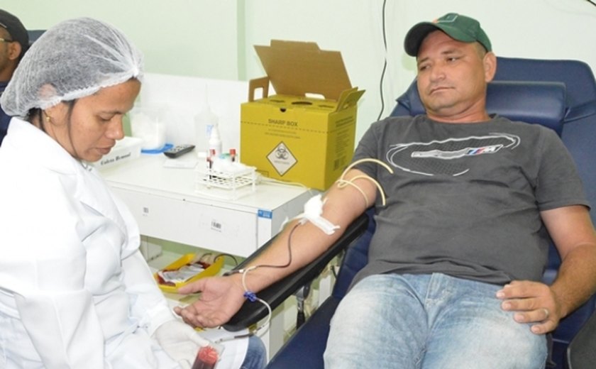 Hemoal e Hemoar iniciam Campanha de Doação de Sangue na segunda-feira