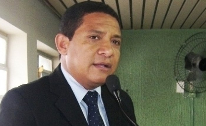 O ex-prefeito de Palmeira dos Índios, Júlio Cezar, durante convenção do PSD