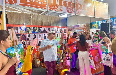 Cultura, arte e identidade: Estande de Lagoa da Canoa encanta público na 13ª Feira dos Municípios Alagoanos