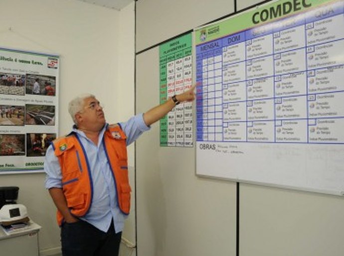 Defesa Civil alerta sobre possibilidade de chuva no Natal