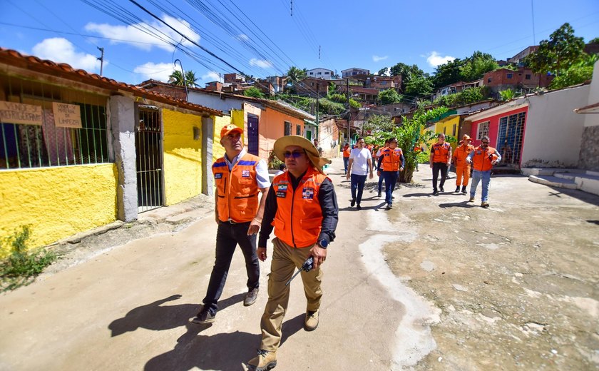 Defesa Civil Estadual inicia mapeamento de áreas de risco em Maceió