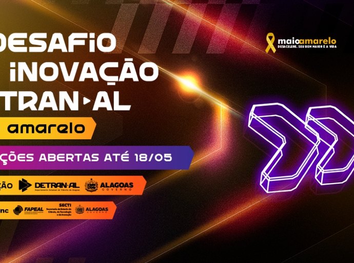 Últimos dias para se inscrever no Desafio de Inovação do Detran/AL