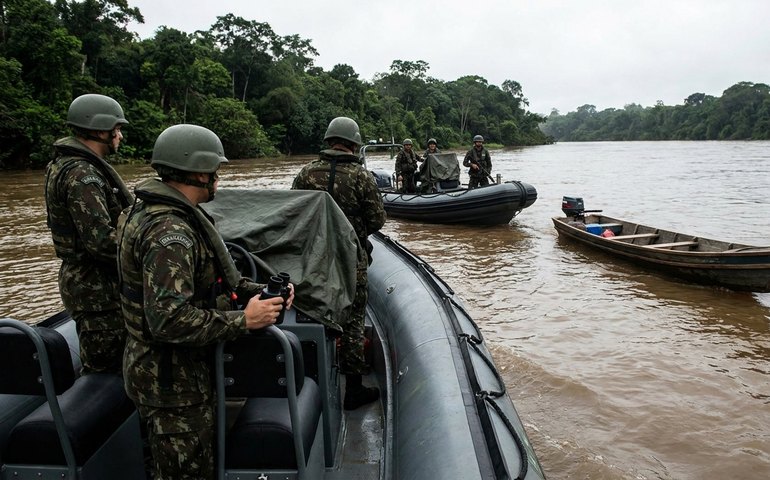 Operações militares em rios do Brasil também ajudam no combate ao narcotráfico, diz especialista
