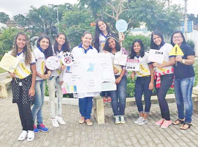 Escola Sesi/Senai de Atalaia promove campanha contra o Aedes