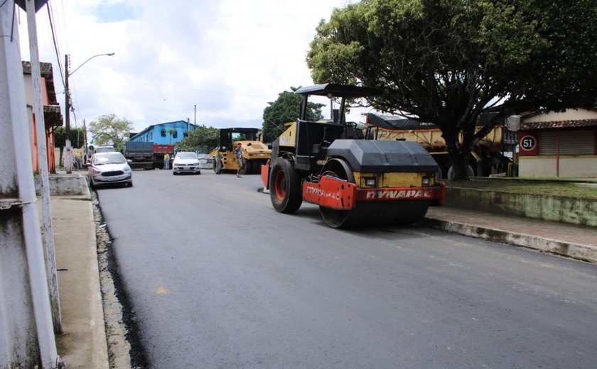 Pró-estrada: pavimentação asfáltica entra na 2ª fase em São José da Laje