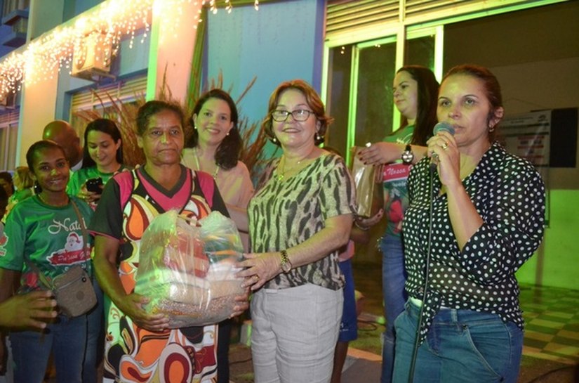 Assistência Social e Saúde de Cajueiro realizam Natal da Nossa Gente