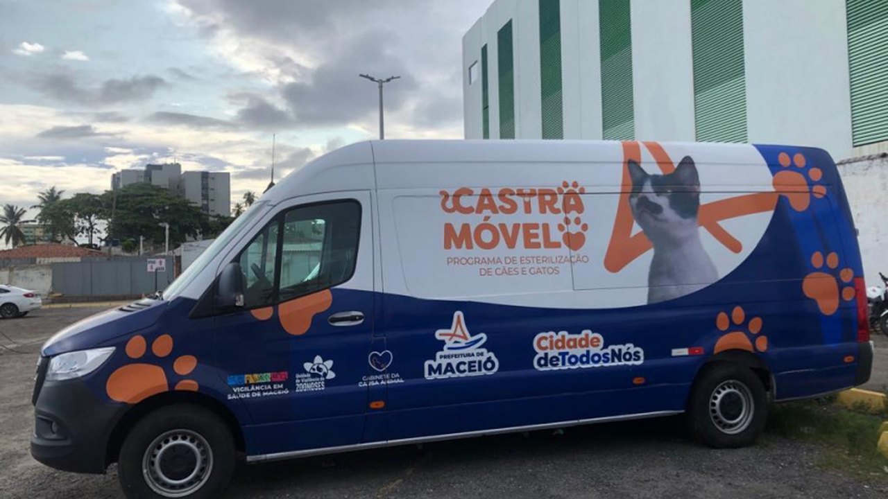Castramóvel vai atender cães e gatos dos moradores do Vergel do Lago a partir desta segunda-feira (31)