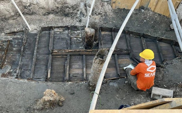 Em descoberta 'excepcional' desenterram em Barcelona navio de 500 anos (FOTO)