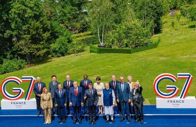 “Os desafios se multiplicam, mas a solidariedade internacional encolhe”, afirma Lula, ao discursar na Cúpula do G7